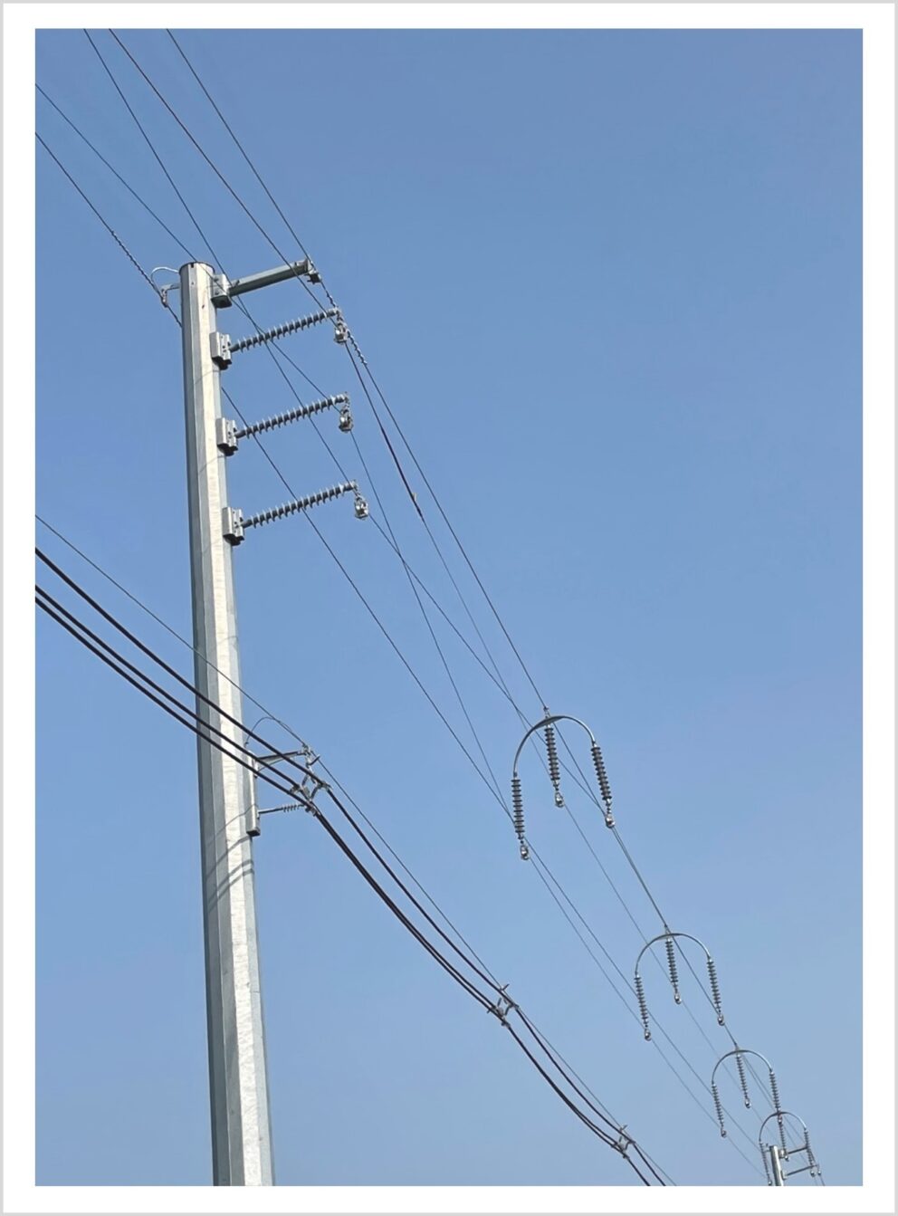 115kV overbuild on a 45kV distribution line